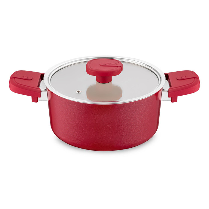 Jumbo Swiss Crystal 7 Parça Tencere Seti Red