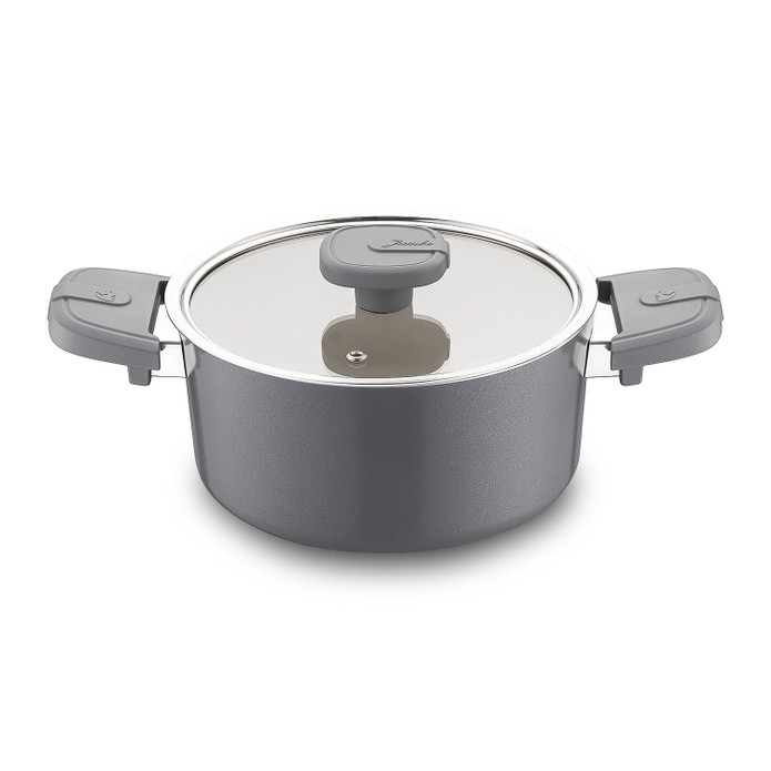 Jumbo Swiss Crystal 5 Parça Tencere Seti Grey