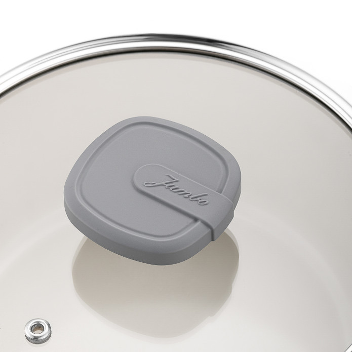 Jumbo Swiss Crystal 5 Parça Tencere Seti Grey