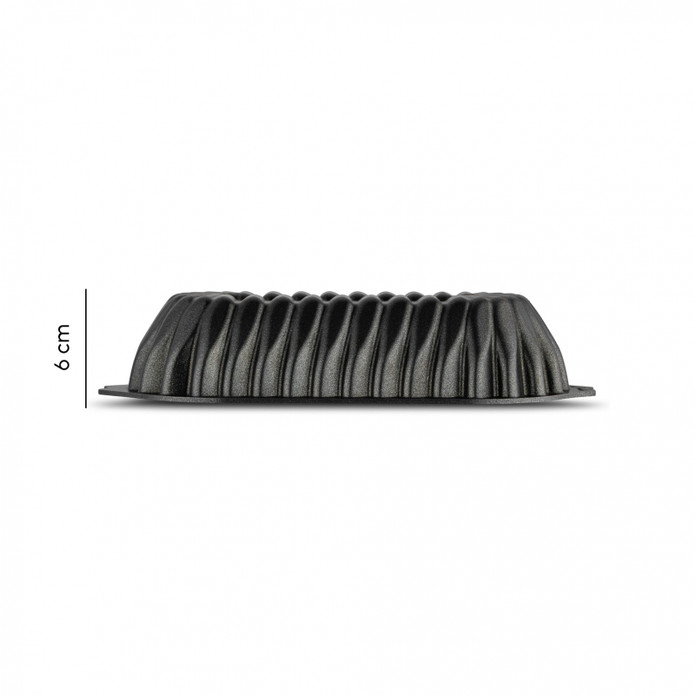 Jumbo Shark Ceramic Black Baton Kek Kalıbı