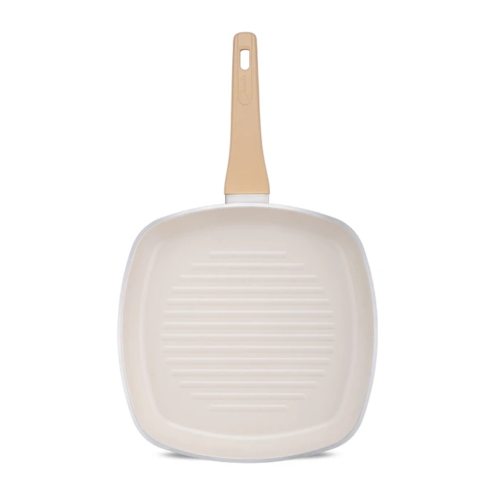 Jumbo Swiss Crystal Dark Cream Wok Tava 28 cm