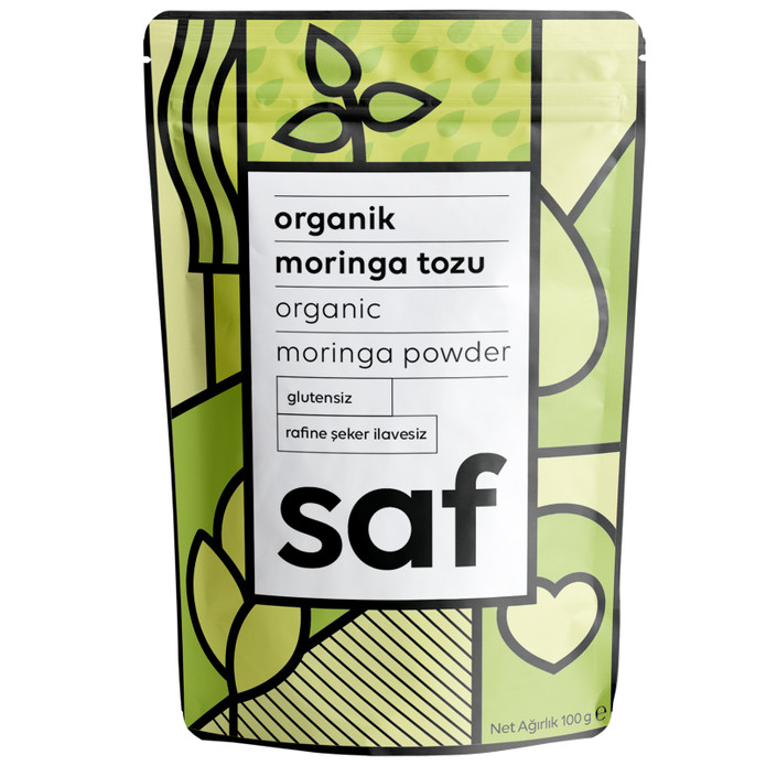 Saf Nutrition Organik Moringa Tozu 100 G