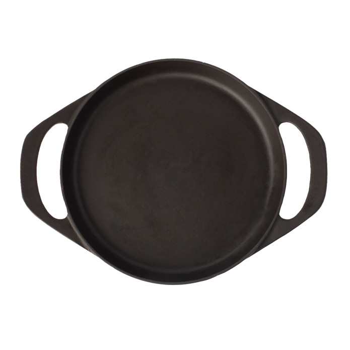 Pot Art Siyah Döküm Sahan 22 cm