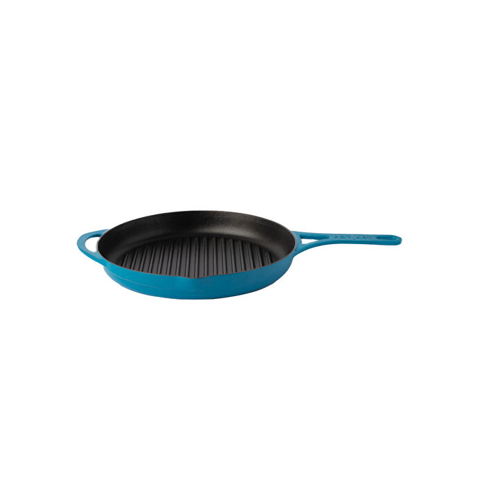 Pot Art Mavi Döküm Grill Tava 28 cm