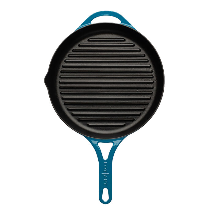 Pot Art Mavi Döküm Grill Tava 28 cm