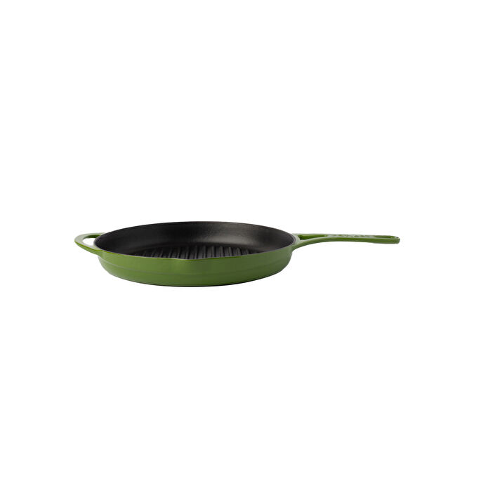 Pot Art Yeşil Döküm Grill Tava 28 cm