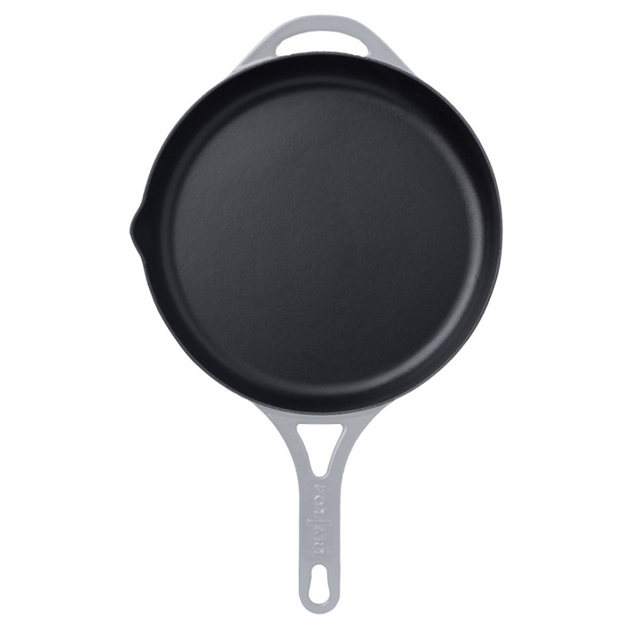 Pot Art Düz Döküm Tava Gri 28 cm
