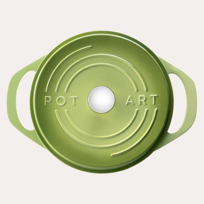 Pot Art 24 Cm Derin Tencere Mat Mint Yeşil
