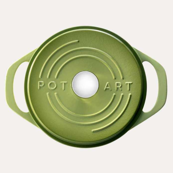 Pot Art 28 Cm Derin Tencere Mat Mint Yeşil