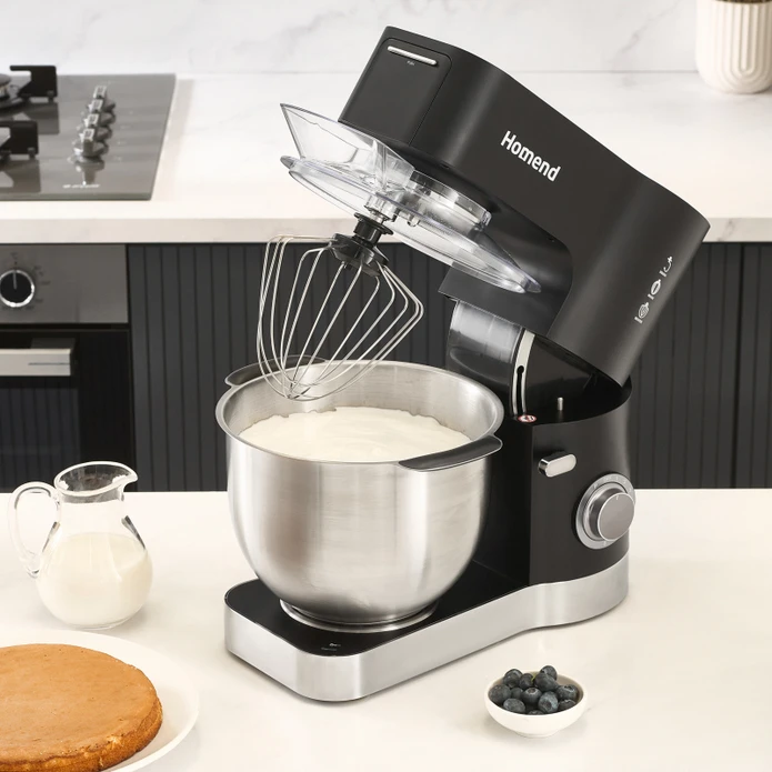 Homend Artfood 3025h Hamur Yoğurma Makinesi Siyah 1200W 5,5L