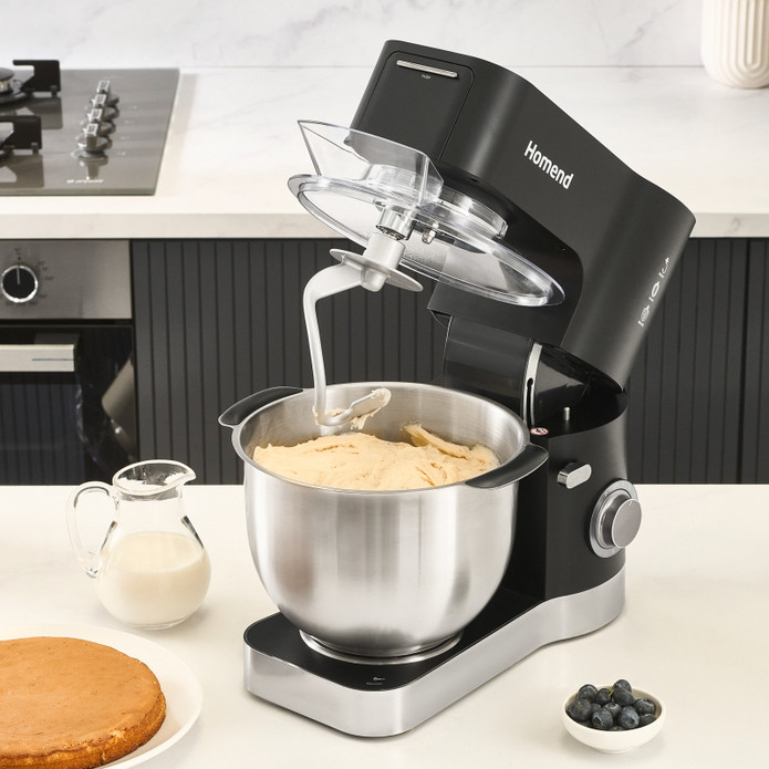 Homend Artfood 3025h Hamur Yoğurma Makinesi Siyah 1200W 5,5L