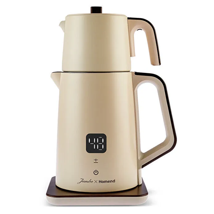 Jumbo x Homend Cooltouch Çay Makinesi 1792H Krem