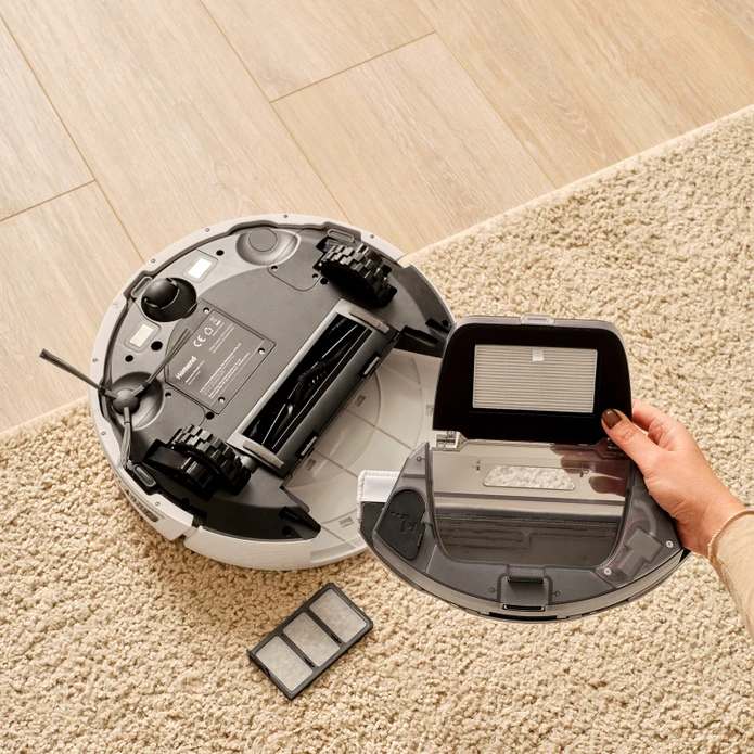Homend Alex Laser 1291H Moplu ve Haritalamalı Akıllı 5 Kpa Robot Süpürge Beyaz