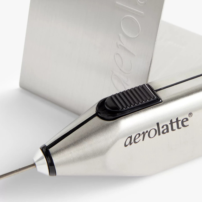 Aerolatte Orijinal Buharsız Premium Paslanmaz Çelik Standlı Kahve ve Süt Köpürtücü