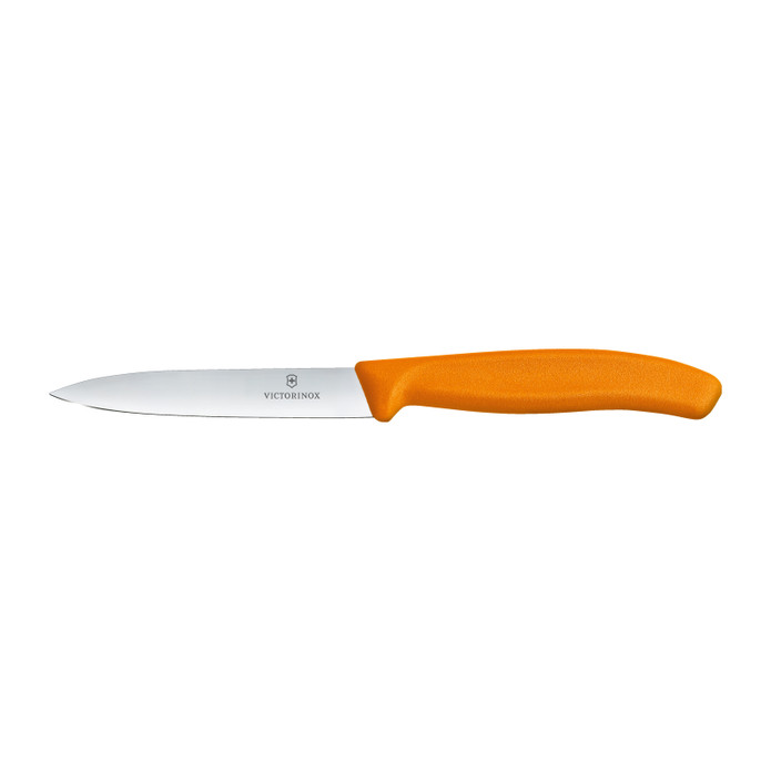 Victorinox Soyma Bıçağı Sivri Turuncu 10 cm
