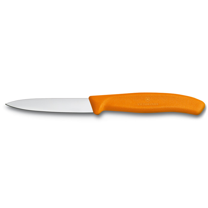 Victorinox Soyma Bıçağı Sivri Turuncu 8 cm
