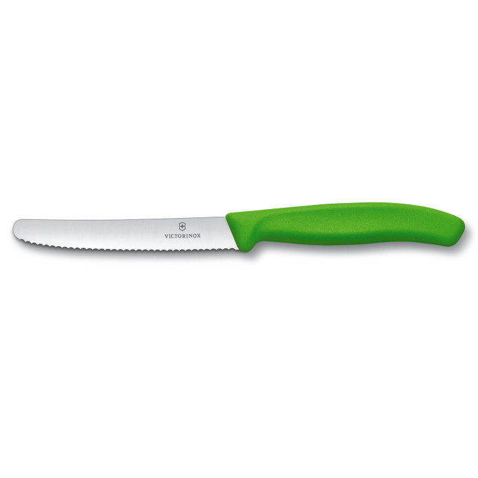 Victorinox Tırtıklı Domates Bıçağı Yeşil 11 cm