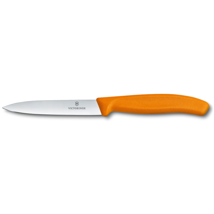 Victorinox Soyma Bıçağı Sivri Turuncu 10 cm