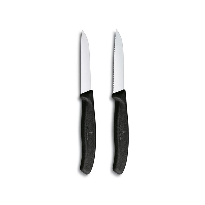 Victorinox Bıçak Seti Siyah 2'li 8 cm