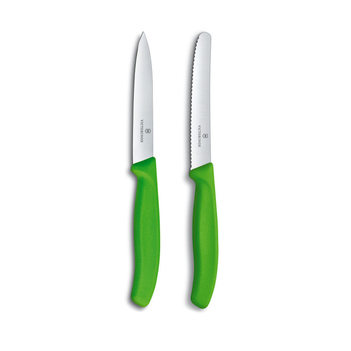 Victorinox Bıçak Seti Yeşil 2'li 8 cm