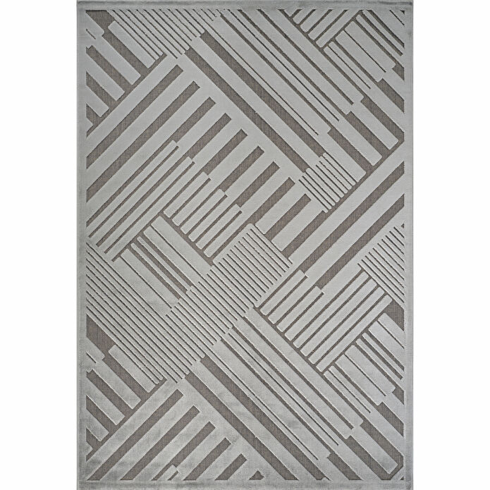 Kaşmir Halı 7/24 İskandinav Kopenhag Gri 50x80 cm