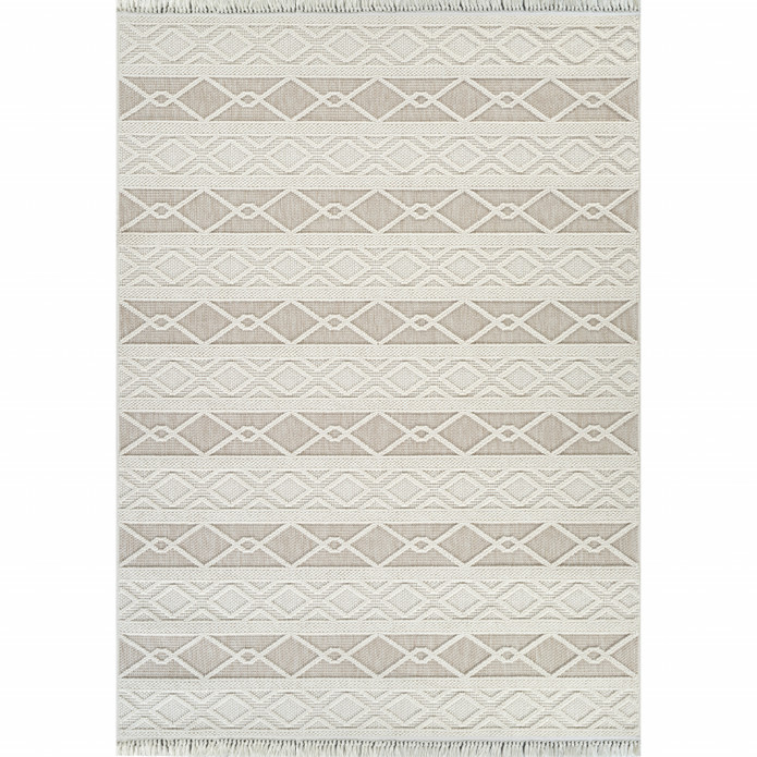 Kaşmir Halı 7/24 İskandinav Larus Beige 80x150 cm