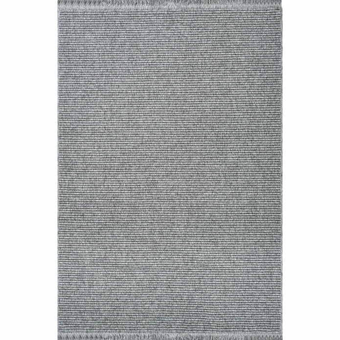 Kaşmir Halı Kilim/Jüt Assos V2 Gri 100x200 cm