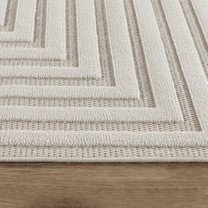 Kaşmir Halı İskandinav Rune White 120x180 cm
