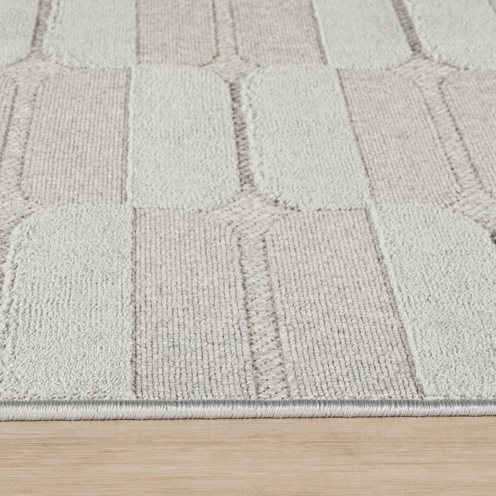 Kaşmir Halı İskandinav Otto Grey 200x290 cm