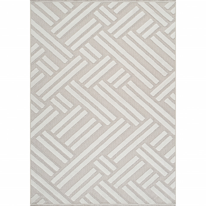 Kaşmir Halı İskandinav Frida Beige 80x300 cm