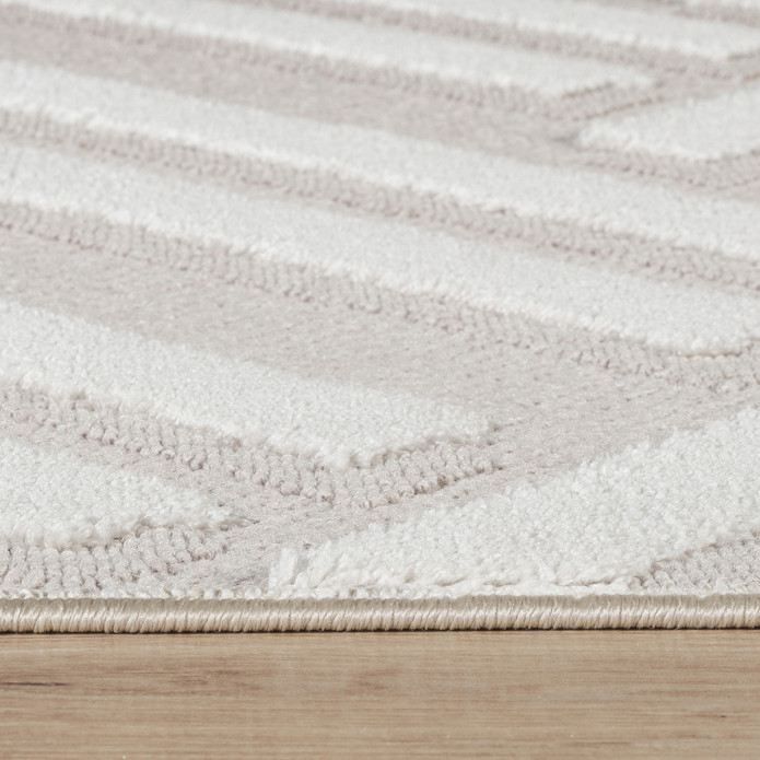 Kaşmir Halı İskandinav Frida Beige 80x300 cm