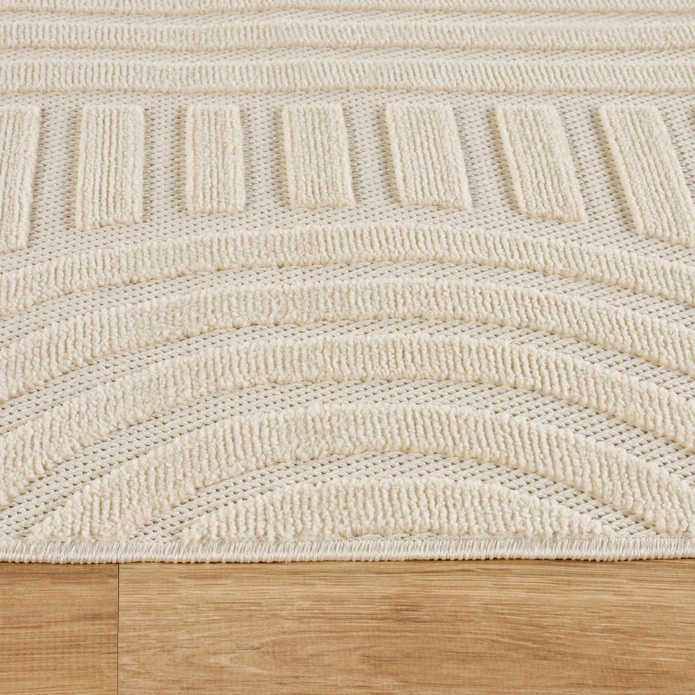 Kaşmir Halı İskandinav Rune White 160x230 cm