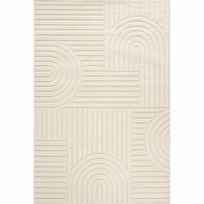 Kaşmir Halı İskandinav Rune White 200x290 cm