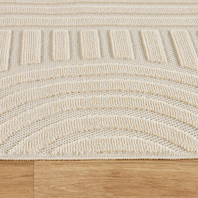 Kaşmir Halı İskandinav Rune White 200x290 cm