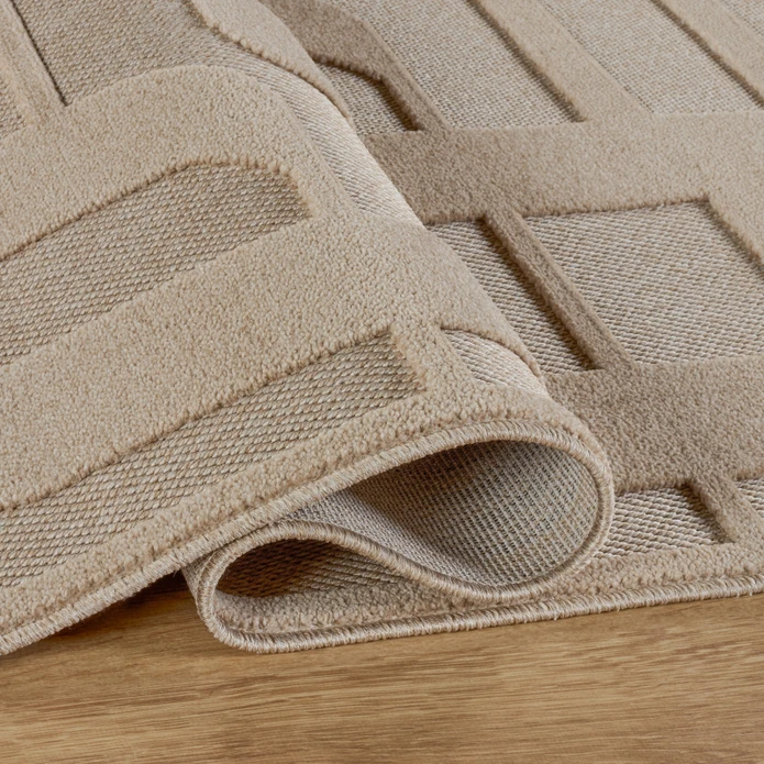 Kaşmir Halı İskandinav Tora Beige 80x150 cm