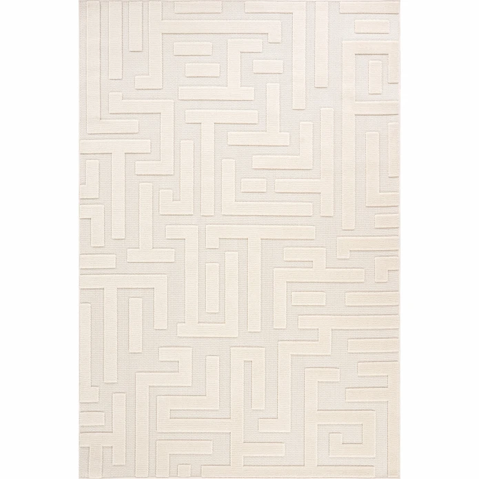 Kaşmir Halı İskandinav Roar White 100x200 cm