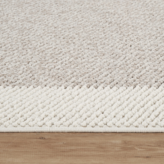 Kaşmir Halı 7/24 İskandinav Premium Arona Beyaz 80x300 cm