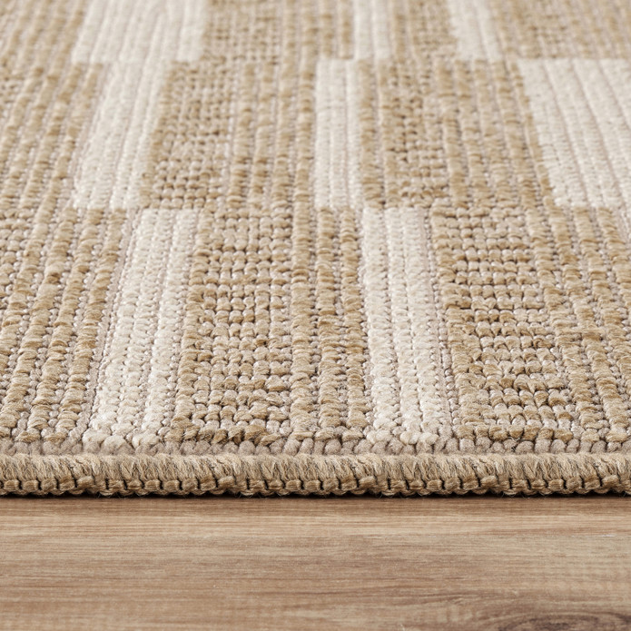 Kaşmir Halı Kilim Jüt Ravon White 80x300 cm