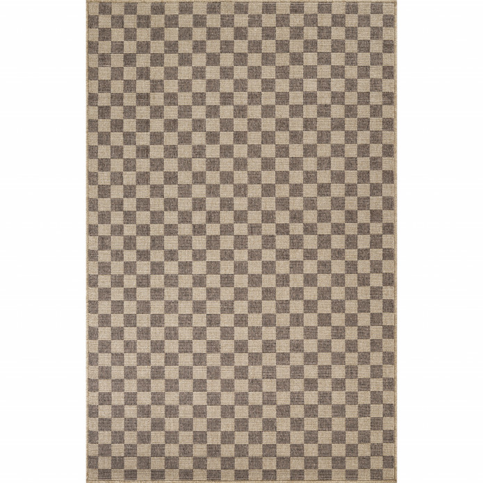 Kaşmir Halı Kilim Jüt Dorne Brown 50x80 cm