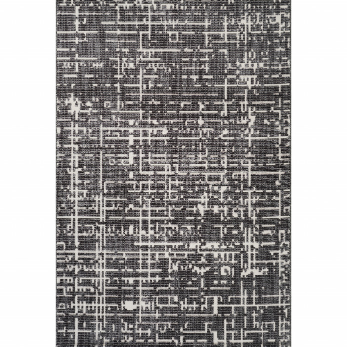 Kaşmir Halı 7/24 İskandinav Sten Antrasit 50x80 cm