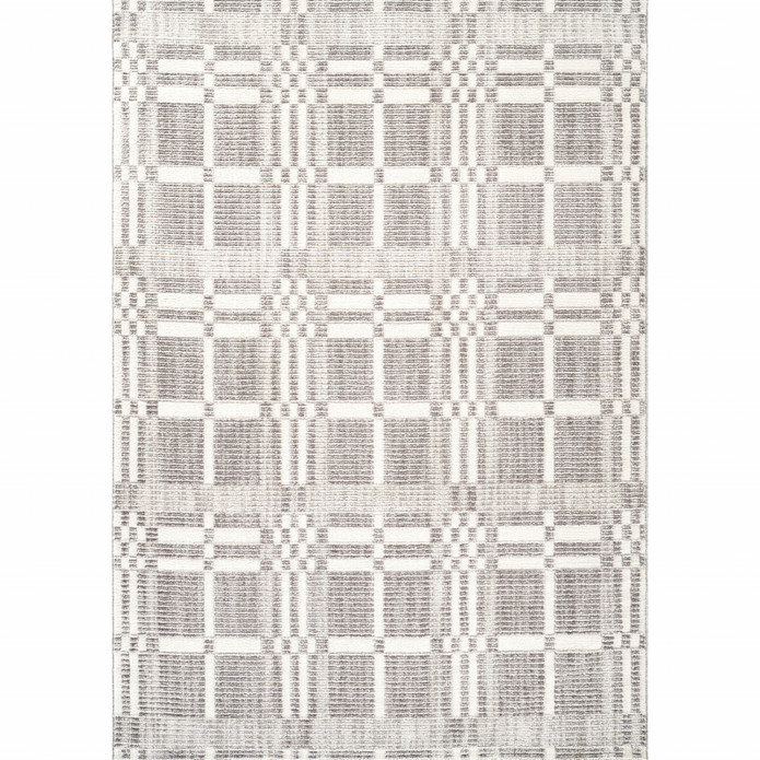  Kaşmir Halı 7/24 İskandinav Velar Gri 120x180 cm