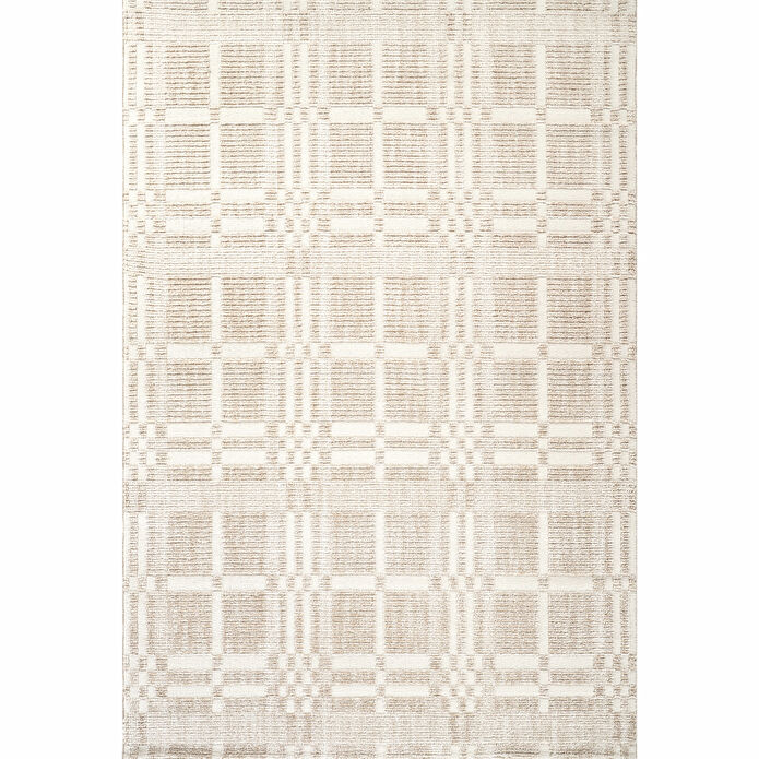 Kaşmir Halı 7/24 İskandinav Velar Bej 100x200 cm