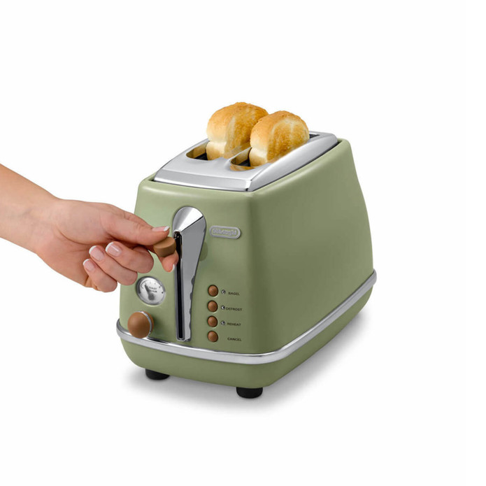 Delonghi Icona Ekmek Kızartma Makinesi Yeşil Ctov2103.g3
