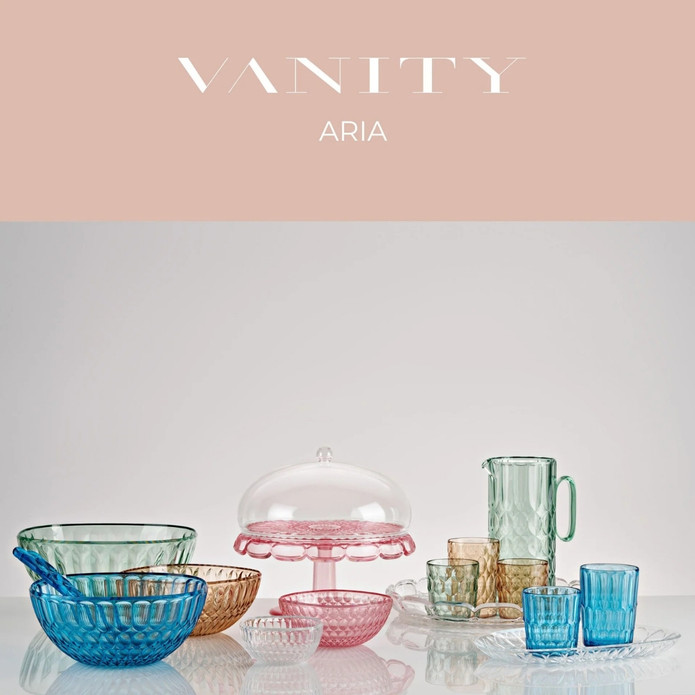 Guzzini Vanity Kek Standı 30 cm Pembe