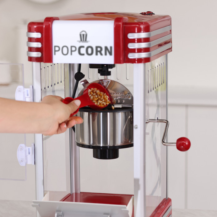 Cookplus Retro XXL Profesyonel Popcorn Makinesi