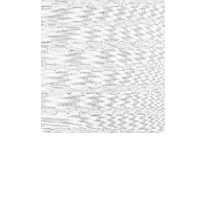 Karaca Home Summer Beyaz Triko Çift Kişilik Battaniye 220x240 cm