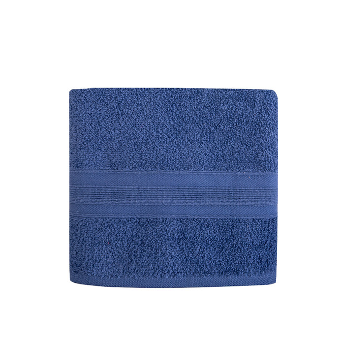 Karaca Home Lovage Mavi Hasır Sepetli 4lü Havlu 50x76 cm