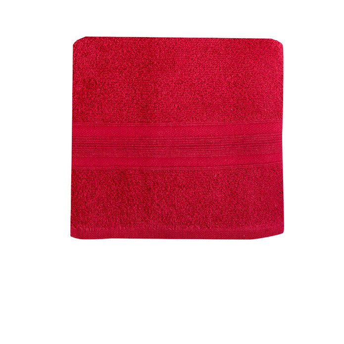 Karaca Home Lovage Kırmızı Hasır Sepetli 4'lü Havlu 50x76 cm