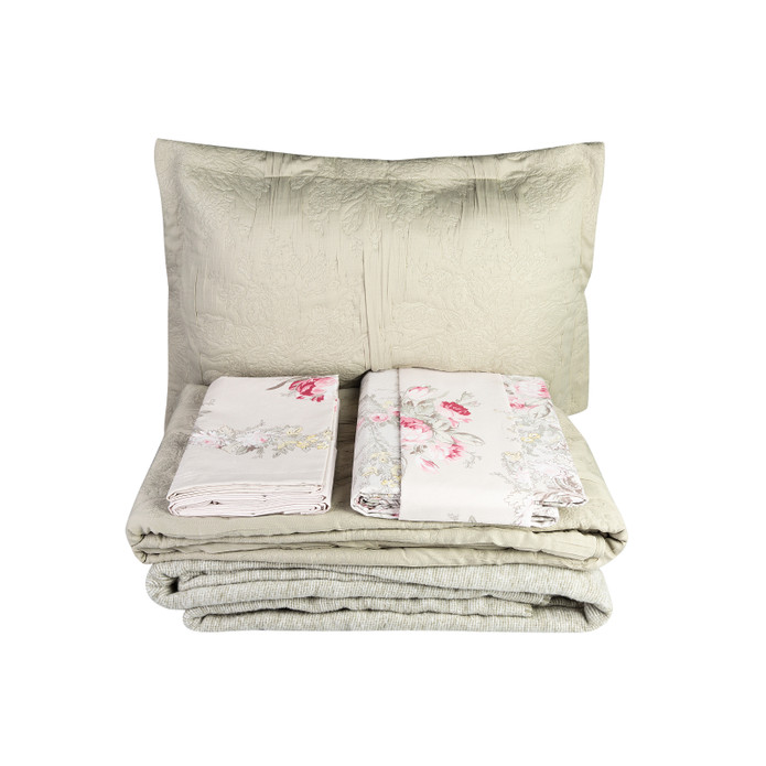 Karaca Home Petra Pembe Pamuk Winter Set