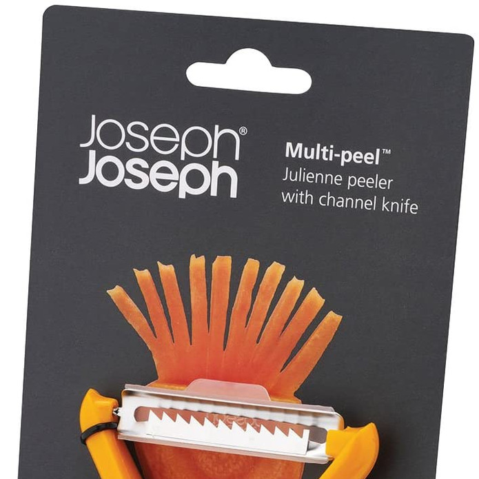 Joseph Joseph 10110 Multi-Peel Y-Şekilli Turuncu Jülyen Soyucu